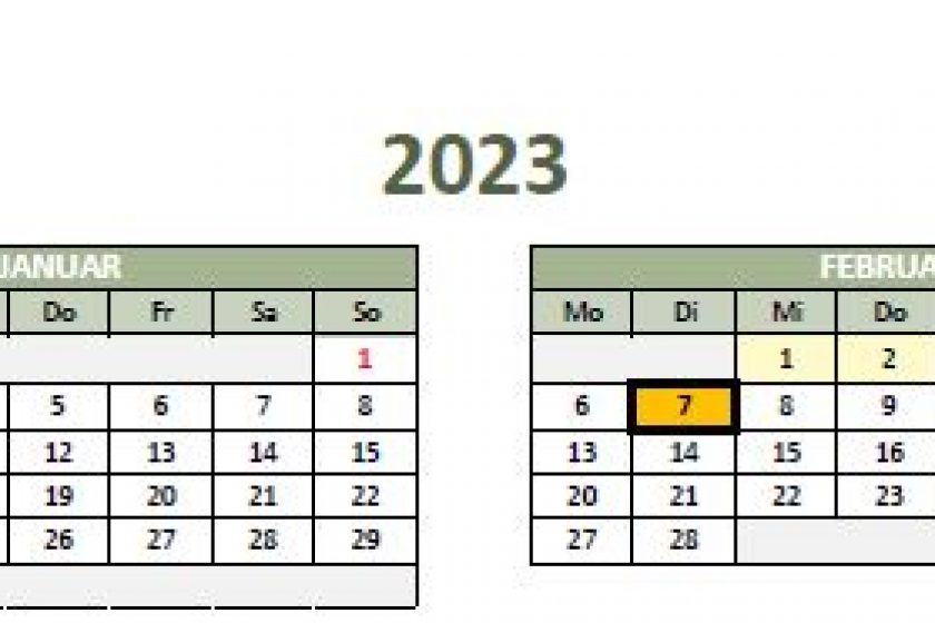 Termine Wissenschaftliche Sitzungen 2023